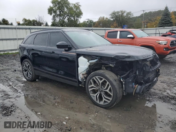 2018 Land Rover Range Rover Velar R-Dynamic HSE with VIN SALYM2RX5JA734253, listed as a Copart auction lot 74901694 with 91,711 mi miles and Salvage Title. Bid and sale history available at carsss.com. Image 4.