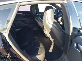 2015 Tesla Model S 85D with VIN 5YJSA1H46FF096603, listed as a IAAI auction lot 41084296 with 114,466 mi miles. Bid and sale history available at carsss.com. Image 8.