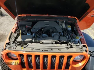 2019 Jeep Wrangler Sport S z VIN 1C4GJXAG8KW576807, wystawiony jako Copart lot #56577505 z przebiegiem 79 968 mil mil oraz Szkoda całkowita • Salvage title. Historia ofert i sprzedaży dostępna na DreamBid. Obrazek 11.