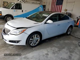 2014 Buick Regal Premium I with VIN 2G4GN5EX4E9314116, listed as a Copart auction lot 61821395 with 144,708 mi miles and Salvage title. Bid and sale history available at DreamBid. Image 1.