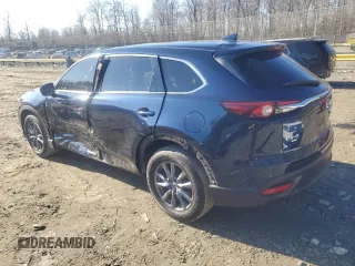 2020 Mazda CX-9 Touring with VIN JM3TCBCY9L0408512, listed as a Copart auction lot 87355134 with 41,618 mi miles and Salvage Title. Bid and sale history available at carsss.com. Image 2.