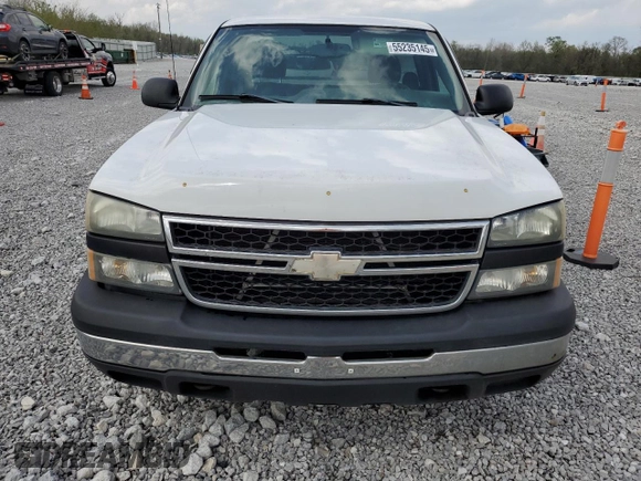 2006 Chevrolet Silverado 1500 Work Truck with VIN 3GCEC14X56G264233, listed as a Copart auction lot 55235145 with 97,335 mi miles and Clean Title. Bid and sale history available at DreamBid. Image 5.