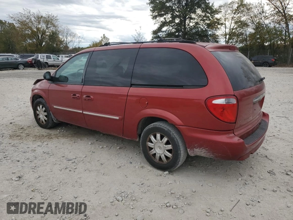 2007 Chrysler Town & Country LWB Touring with VIN 2A4GP54L97R207847, listed as a Copart auction lot 75865934 with 171,110 mi miles and Clean Title. Bid and sale history available at carsss.com. Image 2.