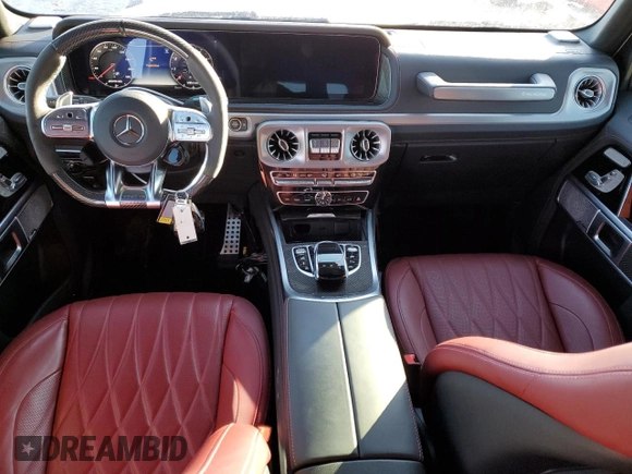 2022 Mercedes-Benz G 63 AMG z VIN W1NYC7HJ1NX439246, wystawiony jako Copart lot #88161225 z przebiegiem 7 607 mil mil oraz Szkoda całkowita • Salvage title. Historia ofert i sprzedaży dostępna na DreamBid. Obrazek 8.
