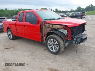 2018 Ford F-150 XL with VIN 1FTEX1CP4JKE68805, listed as a IAAI auction lot 42117387 with 73,654 mi miles and . Bid and sale history available at DreamBid. Image 1.