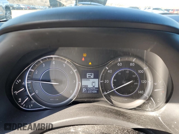 2016 Infiniti QX80 with VIN JN8AZ2NE6G9124049, listed as a Copart auction lot 50209445 with 142,449 mi miles and Salvage Title. Bid and sale history available at carsss.com. Image 9.
