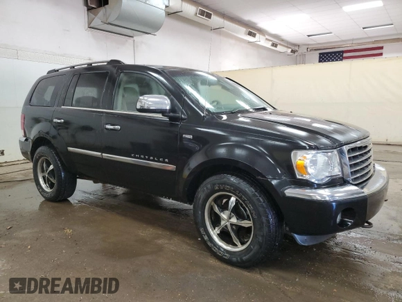 2008 Chrysler Aspen Limited z VIN 1A8HW582X8F122564, wystawiony jako Copart lot #56424765 z przebiegiem 235 977 mil mil oraz Czysty tytuł • Clean title. Historia ofert i sprzedaży dostępna na DreamBid. Obrazek 4.