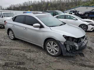 2015 Nissan Sentra SV with VIN 3N1AB7AP1FY277244, listed as a Copart auction lot 51836255 with 95,866 mi miles and Salvage Title. Bid and sale history available at carsss.com. Image 4.