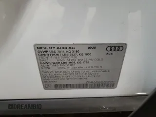 2021 Audi e-tron Premium Plus с VIN WA1LAAGE9MB003971, выставлен на аукционе Copart как лот 45421695 с пробегом 19 940 миль миль и Списание • Salvage title. История ставок и продаж доступна на DreamBid. Изображение 15.