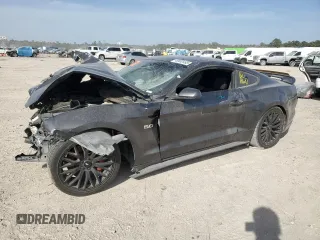 2020 Ford Mustang GT with VIN 1FA6P8CF5L5118160, listed as a Copart auction lot 48400465 with 0 mi miles and Salvage Title. Bid and sale history available at carsss.com. Image 1.
