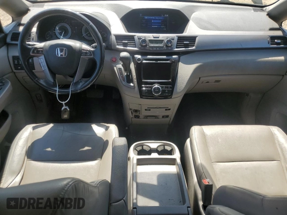 2016 Honda Odyssey EX-L with VIN 5FNRL5H69GB072797, listed as a Copart auction lot 50253825 with 200,970 mi miles and Salvage Title. Bid and sale history available at DreamBid. Image 8.