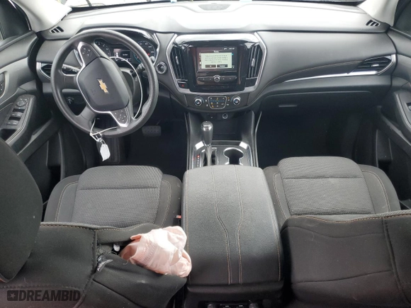2019 Chevrolet Traverse LS with VIN 1GNERFKW2KJ285255, listed as a Copart auction lot 51008745 with 55,088 mi miles and Salvage Title. Bid and sale history available at carsss.com. Image 8.