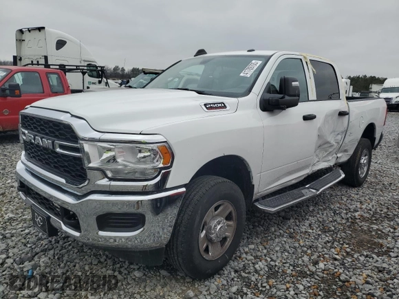 2024 Ram 2500 Tradesman with VIN 3C6UR5CJ5RG227788, listed as a Copart auction lot 41789705 with 16,597 mi miles and Salvage Title. Bid and sale history available at carsss.com. Image 1.