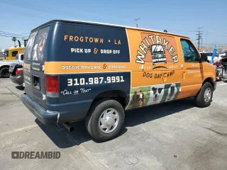 2010 Ford Econoline Cargo Commercial z VIN 1FTNE2EL0ADA17719, wystawiony jako Copart lot #59343765 z przebiegiem 85 417 mil mil oraz Tytuł czysty. Historia ofert i sprzedaży dostępna na DreamBid. Obrazek 3.