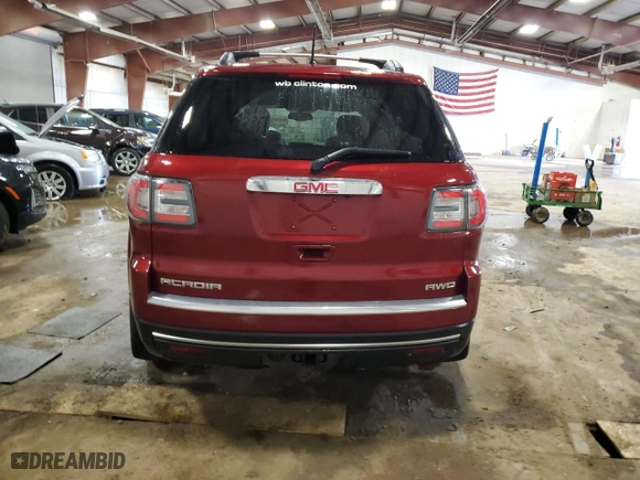 2015 GMC Acadia SLT with VIN 1GKKVRKD2FJ193838, listed as a Copart auction lot 47263515 with 78,424 mi miles and Clean Title. Bid and sale history available at carsss.com. Image 6.