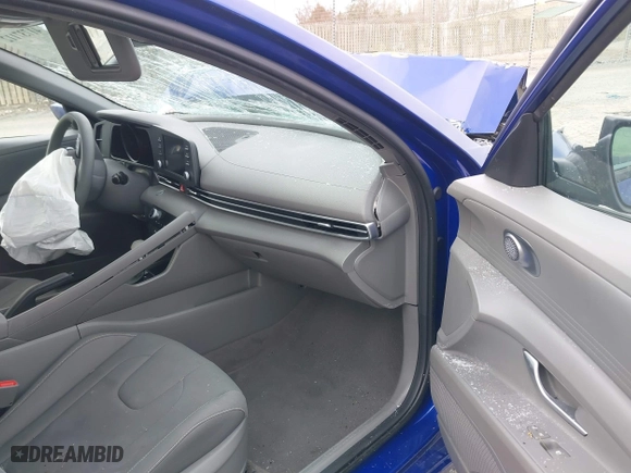 2023 Hyundai Elantra SEL with VIN KMHLM4AG7PU478404, listed as a IAAI auction lot 41737112 with 52,562 mi miles. Bid and sale history available at carsss.com. Image 5.
