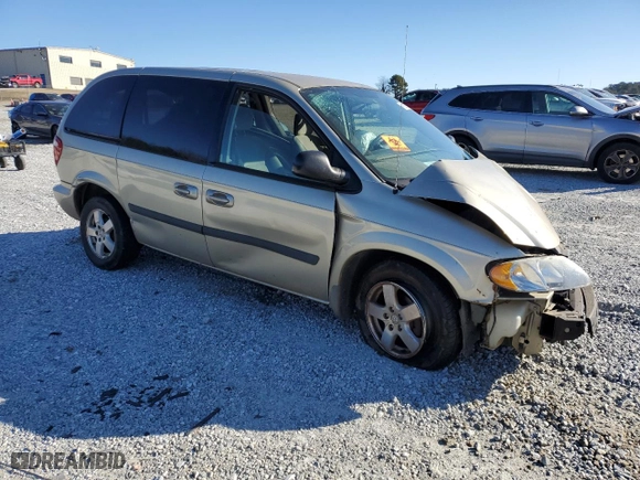 2005 Dodge Caravan SXT with VIN 1D8GP45R15B344720, listed as a Copart auction lot 41989275 with 0 mi miles and Salvage Title. Bid and sale history available at carsss.com. Image 4.