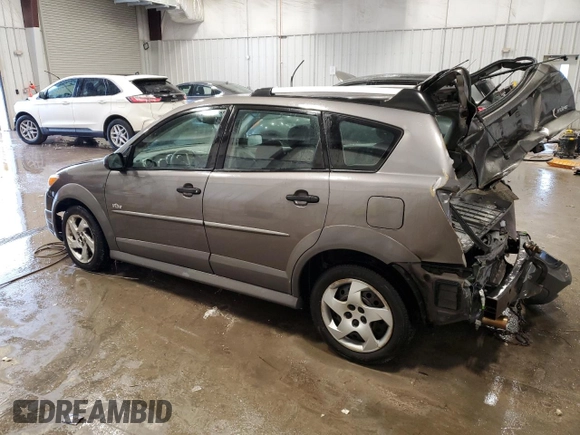 2007 Pontiac Vibe with VIN 5Y2SL65817Z406764, listed as a Copart auction lot 85797444 with 0 mi miles and Non Repairable. Bid and sale history available at carsss.com. Image 2.