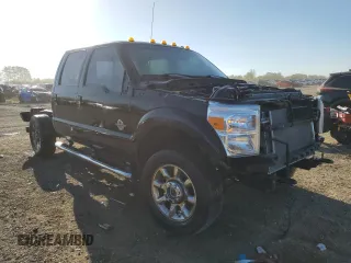 2016 Ford F-250 Lariat with VIN 1FT7W2BTXGEC95881, listed as a Copart auction lot 51760465 with 135,525 mi miles and Salvage title. Bid and sale history available at DreamBid. Image 4.