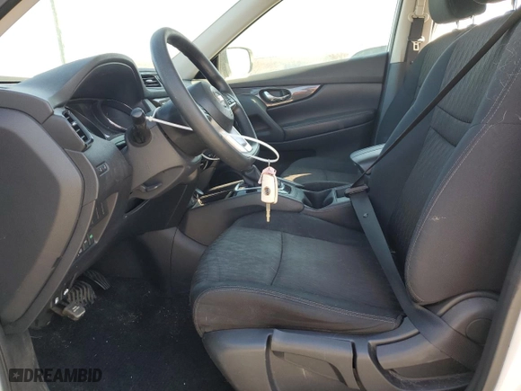 2017 Nissan Rogue SL with VIN 5N1AT2MVXHC823635, listed as a Copart auction lot 44452375 with 82,912 mi miles and Salvage Title. Bid and sale history available at carsss.com. Image 7.