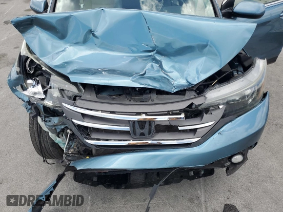 2013 Honda CR-V EX-L z VIN 5J6RM4H71DL065085, wystawiony jako Copart lot #55069925 z przebiegiem 85 732 mil mil oraz Szkoda całkowita • Salvage title. Historia ofert i sprzedaży dostępna na DreamBid. Obrazek 12.