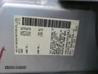 2012 Nissan Altima 2.5 S with VIN 1N4AL2AP0CN501082, listed as a Copart auction lot 53654655 with 148,216 mi miles and Salvage Title. Bid and sale history available at carsss.com. Image 12.