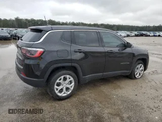 2024 Jeep Compass Sport with VIN 3C4NJDANXRT102040, listed as a Copart auction lot 48545325 with 10,668 mi miles and Salvage Title. Bid and sale history available at carsss.com. Image 3.