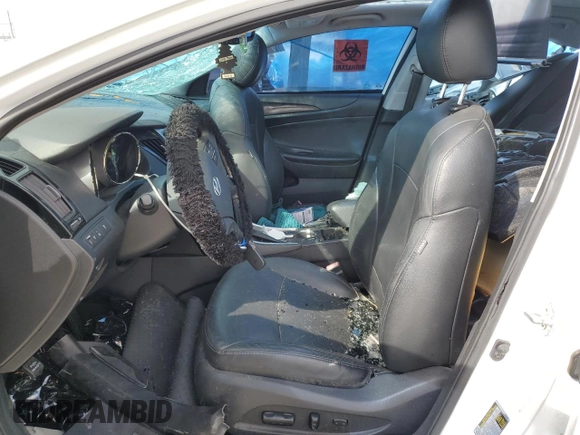 2013 Hyundai Sonata Limited z VIN 5NPEC4AC0DH689589, wystawiony jako Copart lot #59900595 z przebiegiem 113 269 mil mil oraz Szkoda całkowita • Salvage title. Historia ofert i sprzedaży dostępna na DreamBid. Obrazek 7.