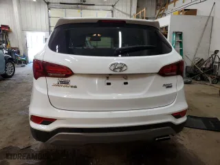 2017 Hyundai Santa Fe Sport 2.4L with VIN 5NMZUDLB1HH027753, listed as a Copart auction lot 51085025 with 69,999 mi miles and Salvage Title. Bid and sale history available at carsss.com. Image 6.