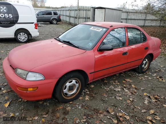 1994 Geo Prizm with VIN 1Y1SK5360RZ055813, listed as a Copart auction lot 76581844 with NaN miles and Clean Title. Bid and sale history available at carsss.com. Image 1.