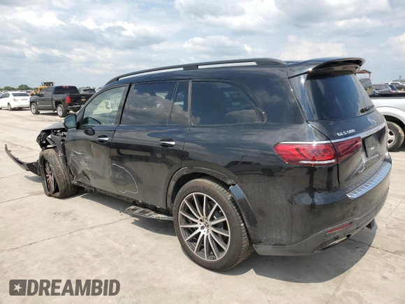 2023 Mercedes-Benz GLS with VIN 4JGFF8GE1PB007316, listed as a Copart auction lot 70034404 with 13,339 mi miles and Salvage Title. Bid and sale history available at carsss.com. Image 2.