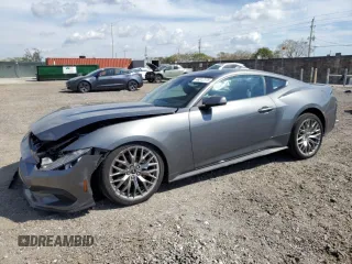 2024 Ford Mustang EcoBoost with VIN 1FA6P8TH4R5114417, listed as a Copart auction lot 48312375 with 0 mi miles and Non Repairable. Bid and sale history available at carsss.com. Image 1.