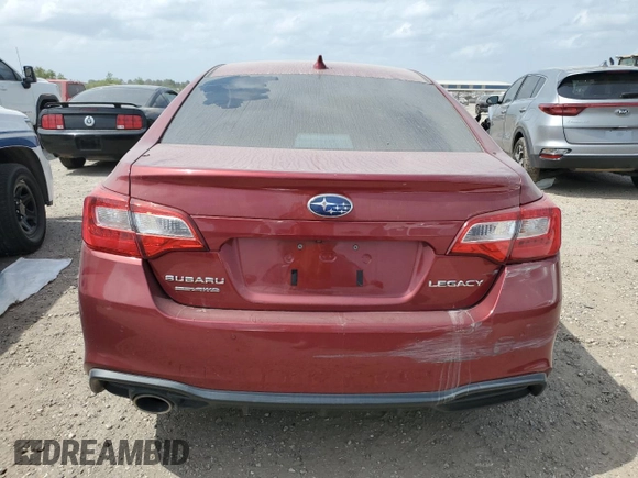 2019 Subaru Legacy Limited with VIN 4S3BNAN61K3040831, listed as a Copart auction lot 53819225 with Not provided miles and Salvage title. Bid and sale history available at DreamBid. Image 6.