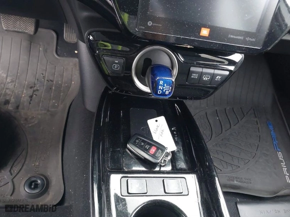 2020 Toyota Prius Prime LE with VIN JTDKARFPXL3154734, listed as a IAAI auction lot 41798874 with 96,255 mi miles. Bid and sale history available at carsss.com. Image 11.