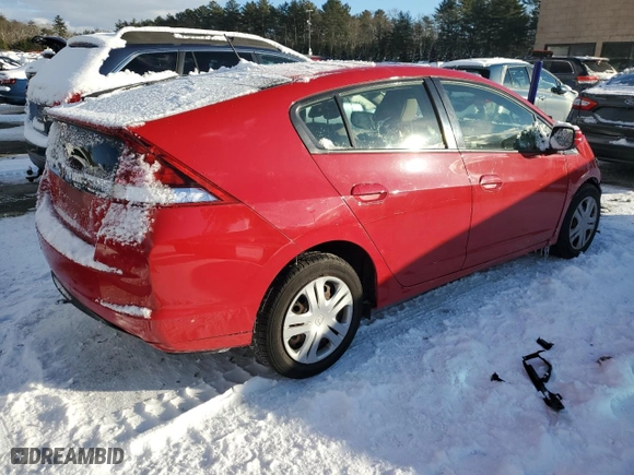 2012 Honda Insight with VIN JHMZE2H32CS006201, listed as a Copart auction lot 87679675 with 100,619 mi miles and Salvage Title. Bid and sale history available at carsss.com. Image 3.