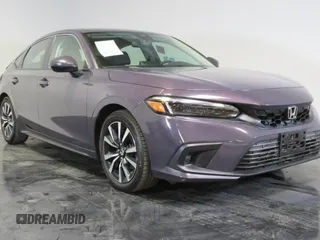 2022 Honda Civic EX-L z VIN 19XFL1H73NE014577, wystawiony jako Copart lot #58571065 z przebiegiem 43 650 mil mil oraz Szkoda całkowita • Salvage title. Historia ofert i sprzedaży dostępna na DreamBid. Obrazek 1.