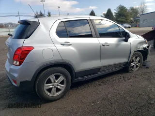 2020 Chevrolet Trax LS with VIN KL7CJKSB3LB039143, listed as a Copart auction lot 44405985 with 57,280 mi miles and Salvage Title. Bid and sale history available at carsss.com. Image 3.