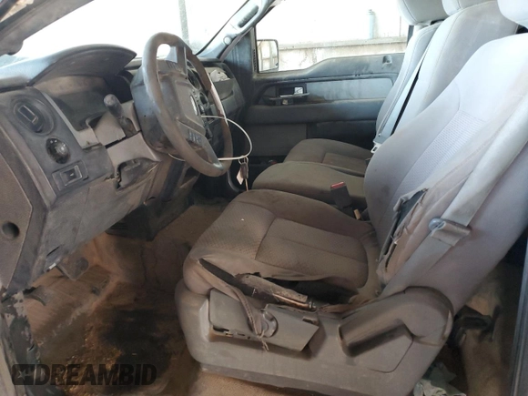 2013 Ford F-150 XL with VIN 1FTMF1CM3DFC12978, listed as a Copart auction lot 43283125 with Not provided miles and Salvage title. Bid and sale history available at DreamBid. Image 7.