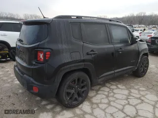 2017 Jeep Renegade Altitude with VIN ZACCJABH0HPG05936, listed as a Copart auction lot 86924814 with 0 mi miles and Salvage Title. Bid and sale history available at carsss.com. Image 3.