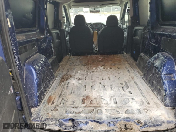 2018 Ram ProMaster City Cargo Van Tradesman with VIN ZFBERFAB5J6K09198, listed as a Copart auction lot 50823875 with 79,667 mi miles and Salvage Title. Bid and sale history available at carsss.com. Image 10.