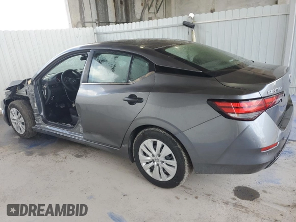 2025 Nissan Sentra S z VIN 3N1AB8BV1SY228929, wystawiony jako Copart lot #58368595 z przebiegiem 11 772 mil mil oraz Czysty tytuł • Clean title. Historia ofert i sprzedaży dostępna na DreamBid. Obrazek 2.