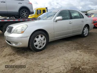 2003 Lexus LS 430 with VIN JTHBN30F030115569, listed as a Copart auction lot 51005635 with 157,875 mi miles and Salvage Title. Bid and sale history available at DreamBid. Image 1.
