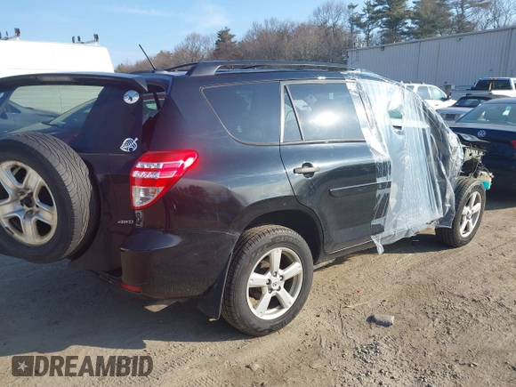 2009 Toyota RAV4 with VIN JTMBF33V29D010826, listed as a IAAI auction lot 41768946 with 160,415 mi miles. Bid and sale history available at carsss.com. Image 4.
