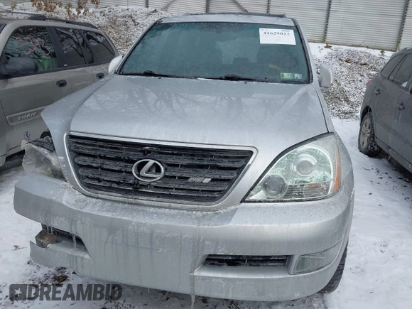 2006 Lexus GX with VIN JTJBT20X660121517, listed as a IAAI auction lot 41629022 with 256,760 mi miles. Bid and sale history available at carsss.com. Image 13.