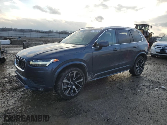 2020 Volvo XC90 Momentum with VIN YV4A221K7L1575489, listed as a Copart auction lot 86401124 with 100,826 mi miles and Salvage title. Bid and sale history available at DreamBid. Image 1.