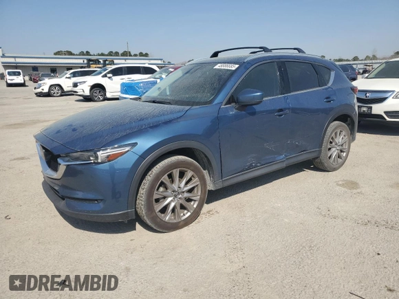 2021 Mazda CX-5 Grand Touring with VIN JM3KFADM0M0391349, listed as a Copart auction lot 48886685 with 38,923 mi miles and Clean Title. Bid and sale history available at carsss.com. Image 1.