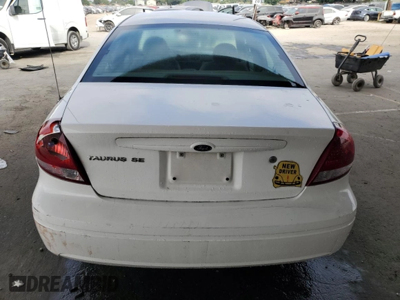 2006 Ford Taurus SE with VIN 1FAHP53U86A237001, listed as a Copart auction lot 62858785 with 133,697 mi miles and Salvage title. Bid and sale history available at DreamBid. Image 6.