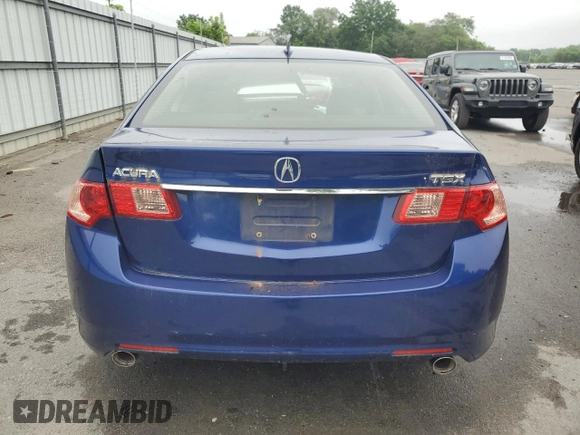2013 Acura TSX with VIN JH4CU2F4XDC013770, listed as a Copart auction lot 61332935 with Not provided miles and Salvage title. Bid and sale history available at DreamBid. Image 6.