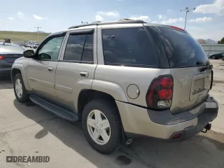 2002 Chevrolet TrailBlazer LTZ with VIN 1GNDT13S722477356, listed as a Copart auction lot 52518075 with 155,521 mi miles and Salvage Title. Bid and sale history available at carsss.com. Image 2.