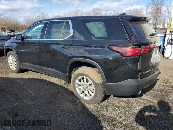 2023 Chevrolet Traverse LS with VIN 1GNEVFKW4PJ290802, listed as a Copart auction lot 42650335 with 42,111 mi miles and Clean Title. Bid and sale history available at carsss.com. Image 2.